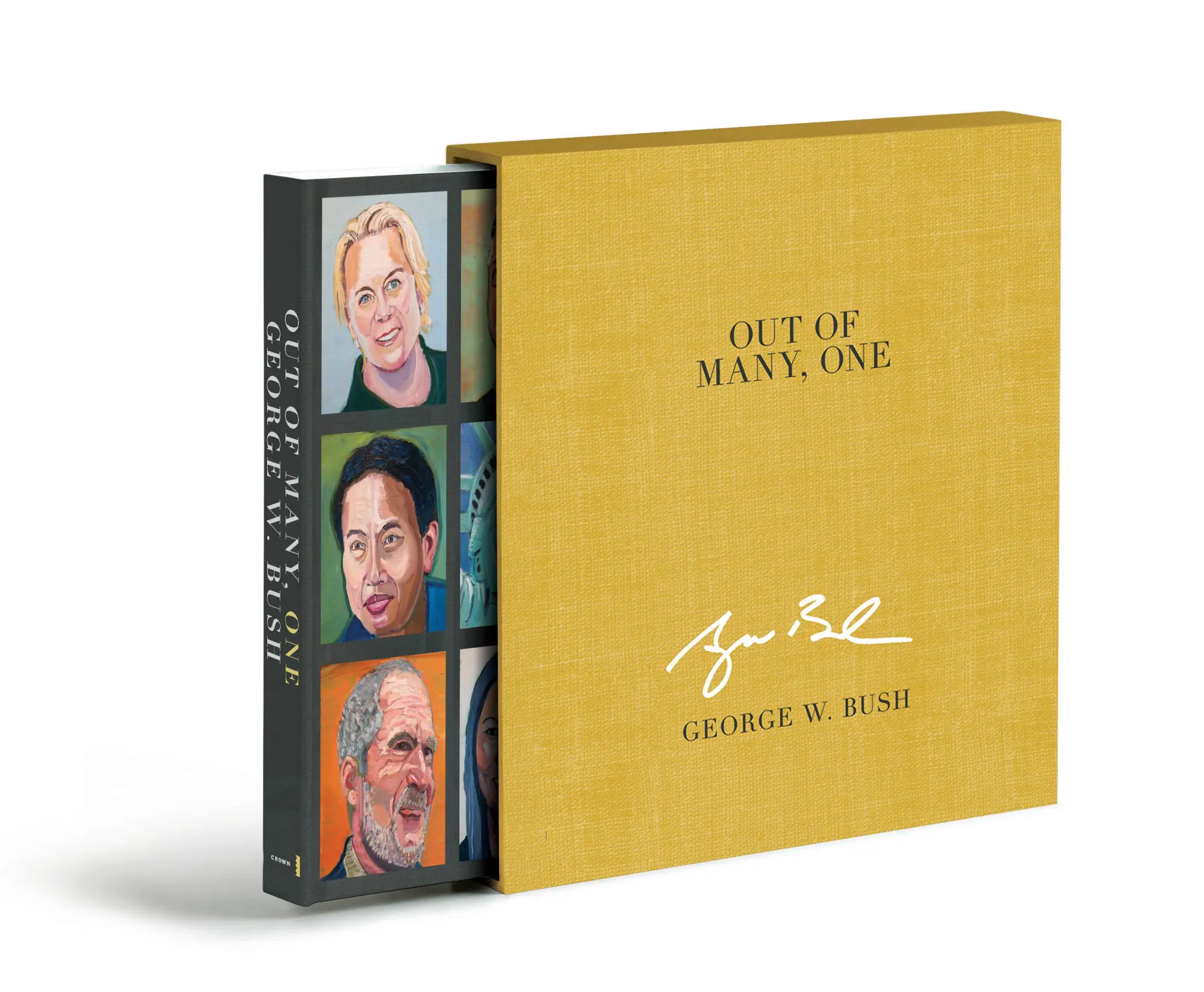 Cover: 9780593237588 | Out of Many, One | Portraits of America's Immigrants | George W. Bush