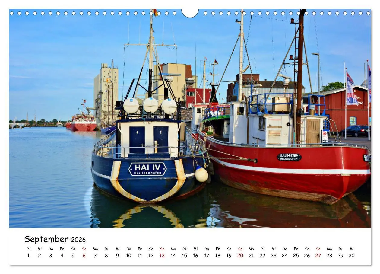 Bild: 9783457787588 | Heiligenhafenliebe (Wandkalender 2026 DIN A3 quer), CALVENDO...