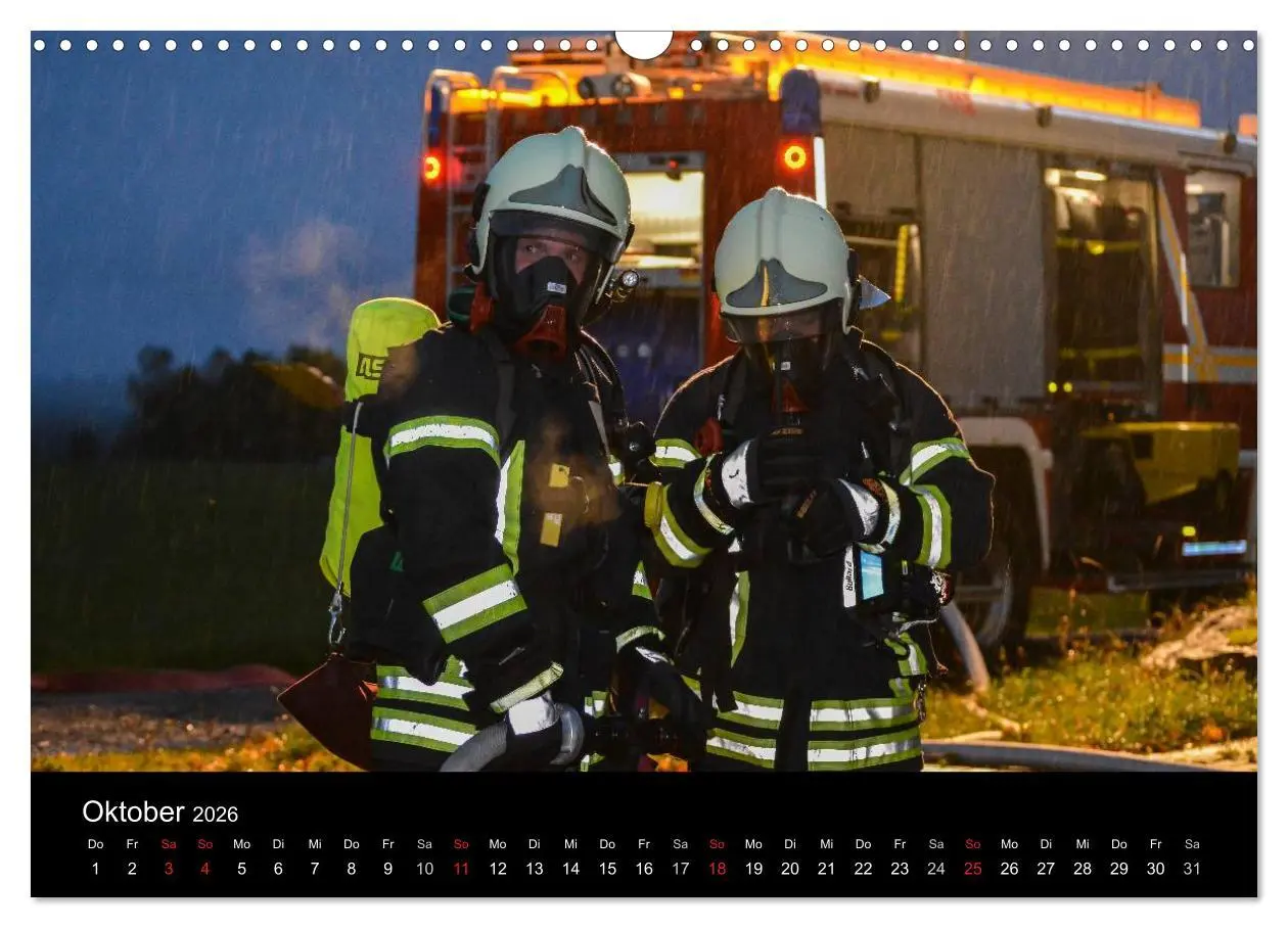 Bild: 9783516017588 | FEUERWEHR IM EINSATZ (Wandkalender 2026 DIN A3 quer), CALVENDO...