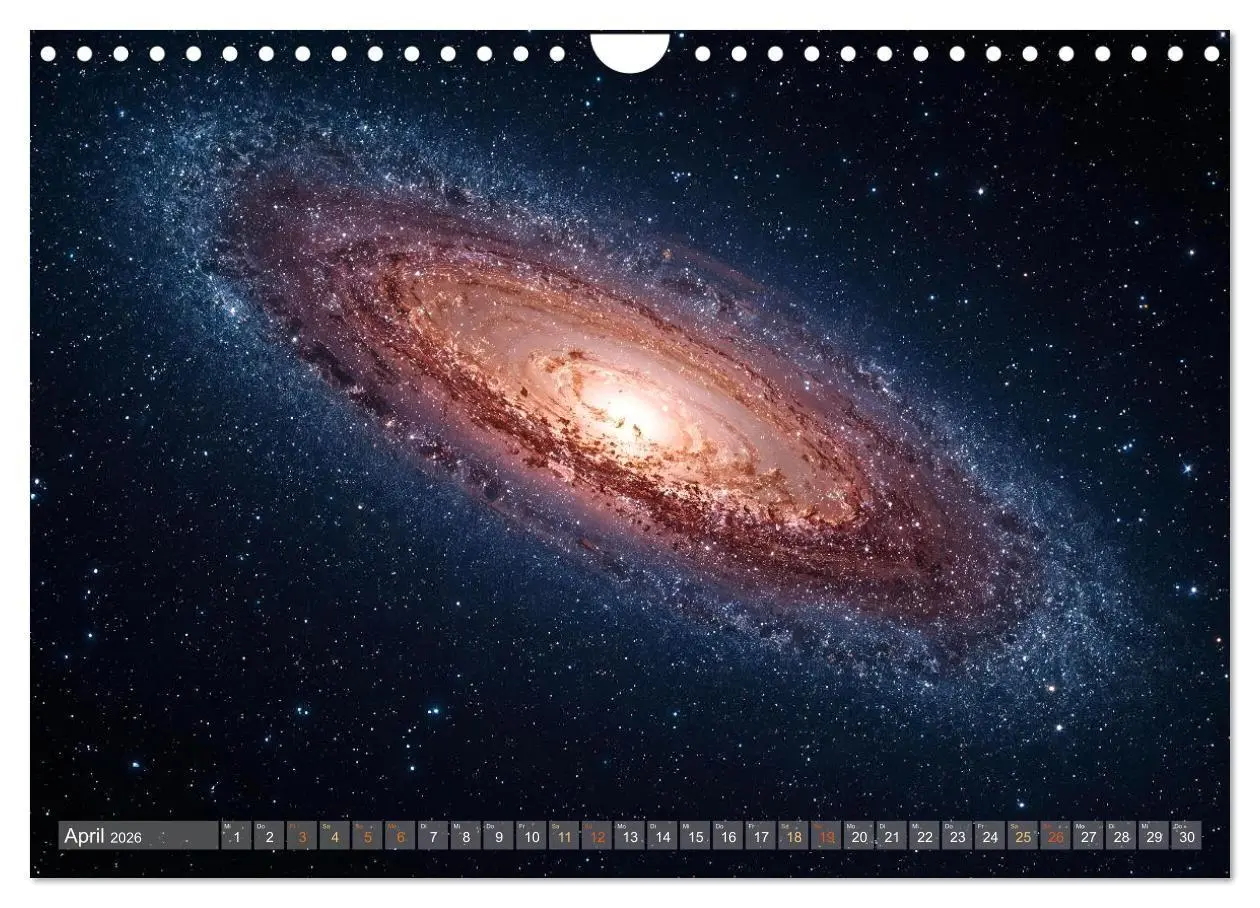 Bild: 9783516707588 | Fantastische Sternenwelten (Wandkalender 2026 DIN A4 quer),...