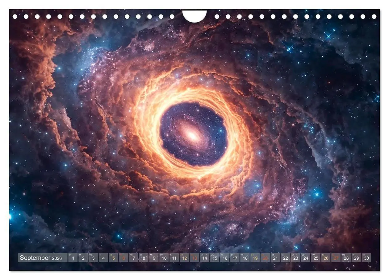 Bild: 9783516707588 | Fantastische Sternenwelten (Wandkalender 2026 DIN A4 quer),...
