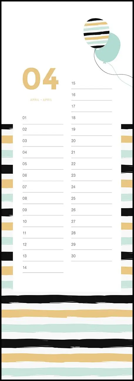 Bild: 4002725967688 | Geburtstagskalender Patterns | Kalender | 26 S. | Deutsch