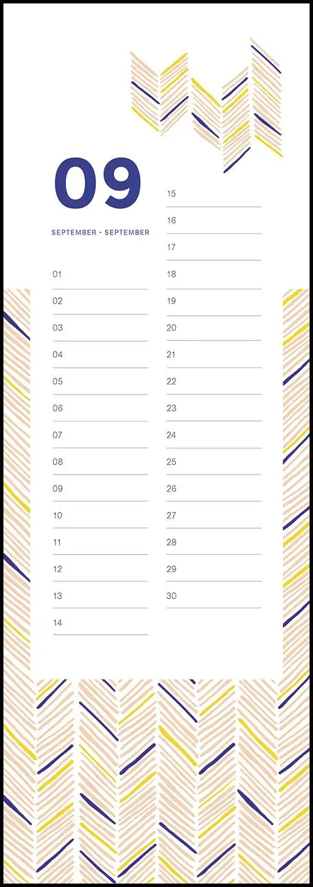 Bild: 4002725967688 | Geburtstagskalender Patterns | Kalender | 26 S. | Deutsch