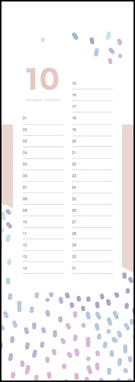 Bild: 4002725967688 | Geburtstagskalender Patterns | Kalender | 26 S. | Deutsch