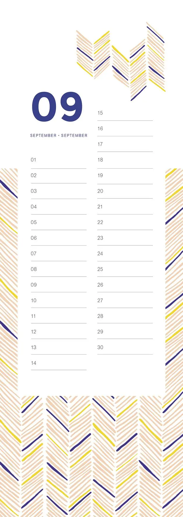 Bild: 4002725967688 | Geburtstagskalender Patterns | Kalender | 26 S. | Deutsch