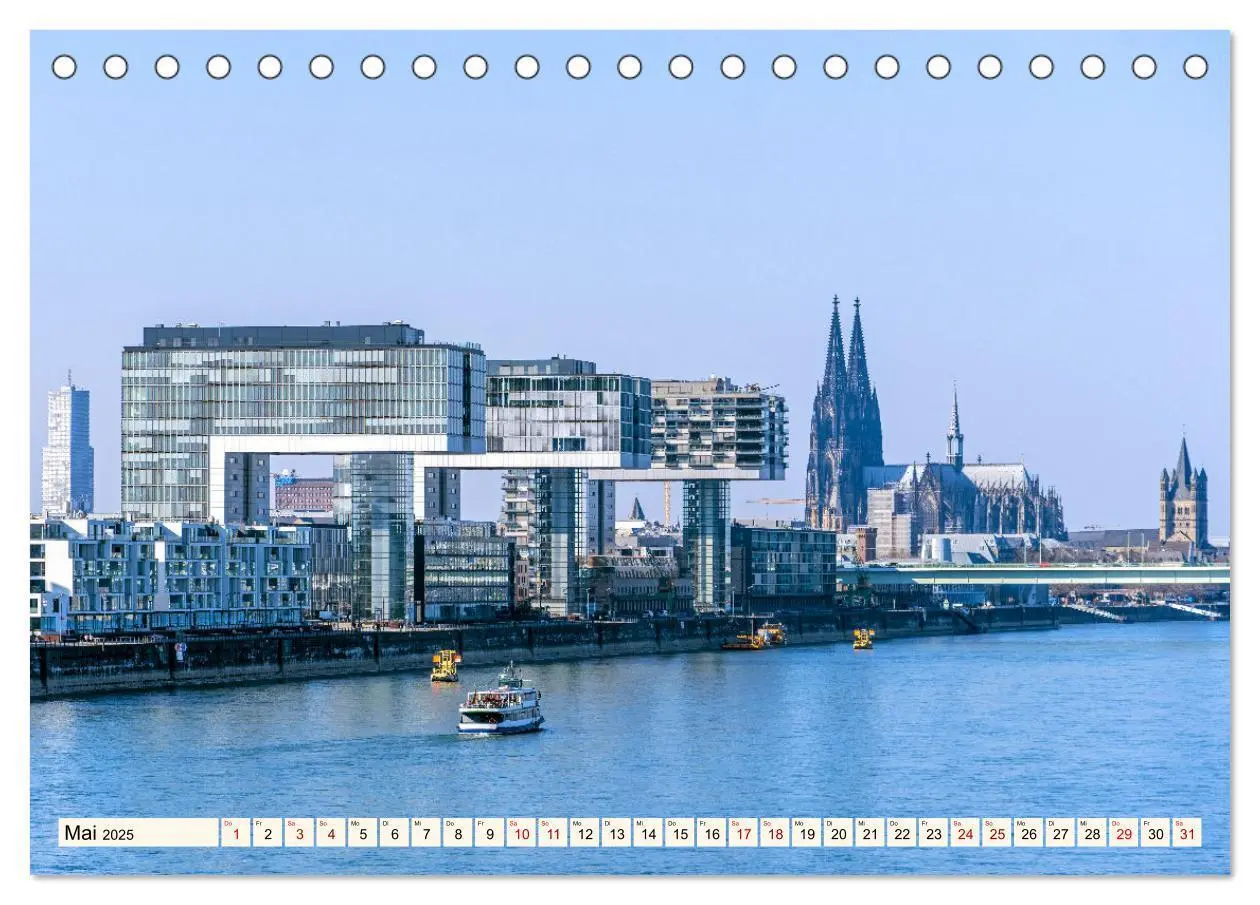 Bild: 9783435207688 | Köln - Facetten einer Stadt (Tischkalender 2025 DIN A5 quer),...