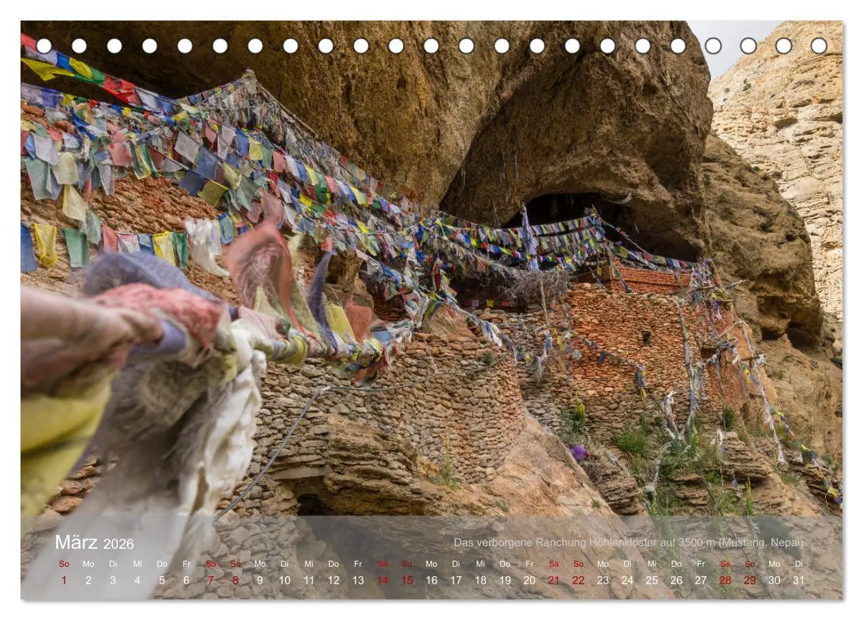 Bild: 9783457917688 | Buddhistische Klöster im Himalaya (Tischkalender 2026 DIN A5 quer),...