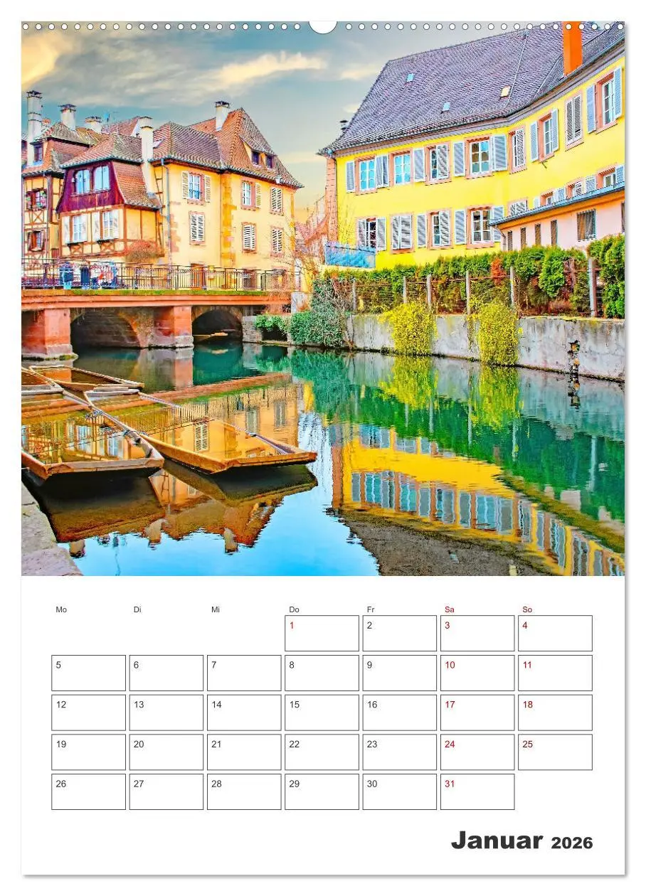 Bild: 9783516317688 | Colmar - Impressionen (Wandkalender 2026 DIN A2 hoch), CALVENDO...