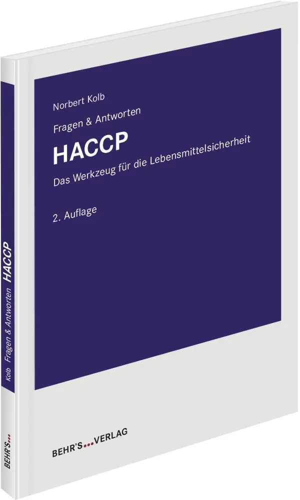 Cover: 9783954687688 | HACCP | Fragen &amp; Anworten | Norbert Kolb | Taschenbuch | 130 S. | 2021