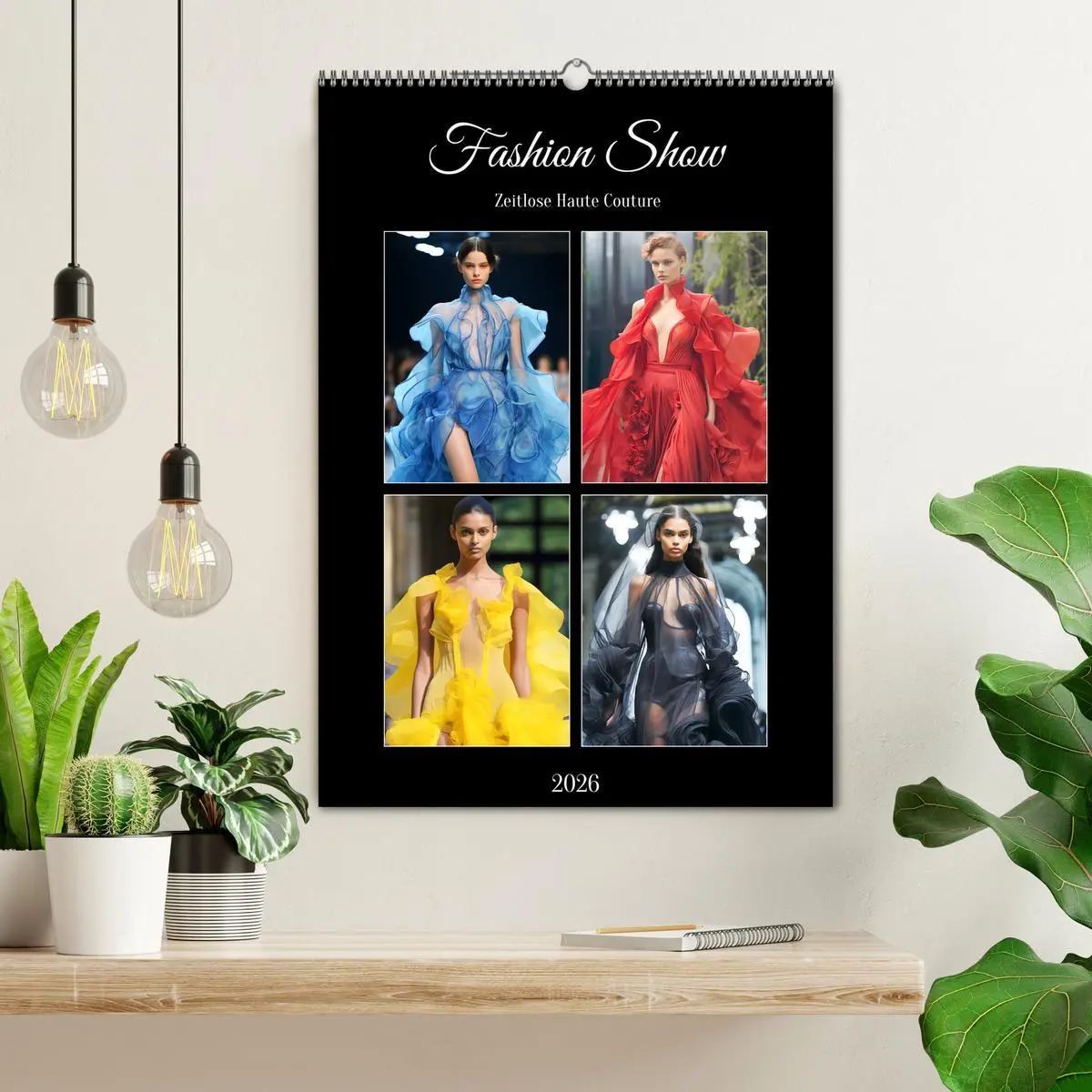 Bild: 9783516307788 | Fashion Show. Zeitlose Haute Coutour (Wandkalender 2026 DIN A2...