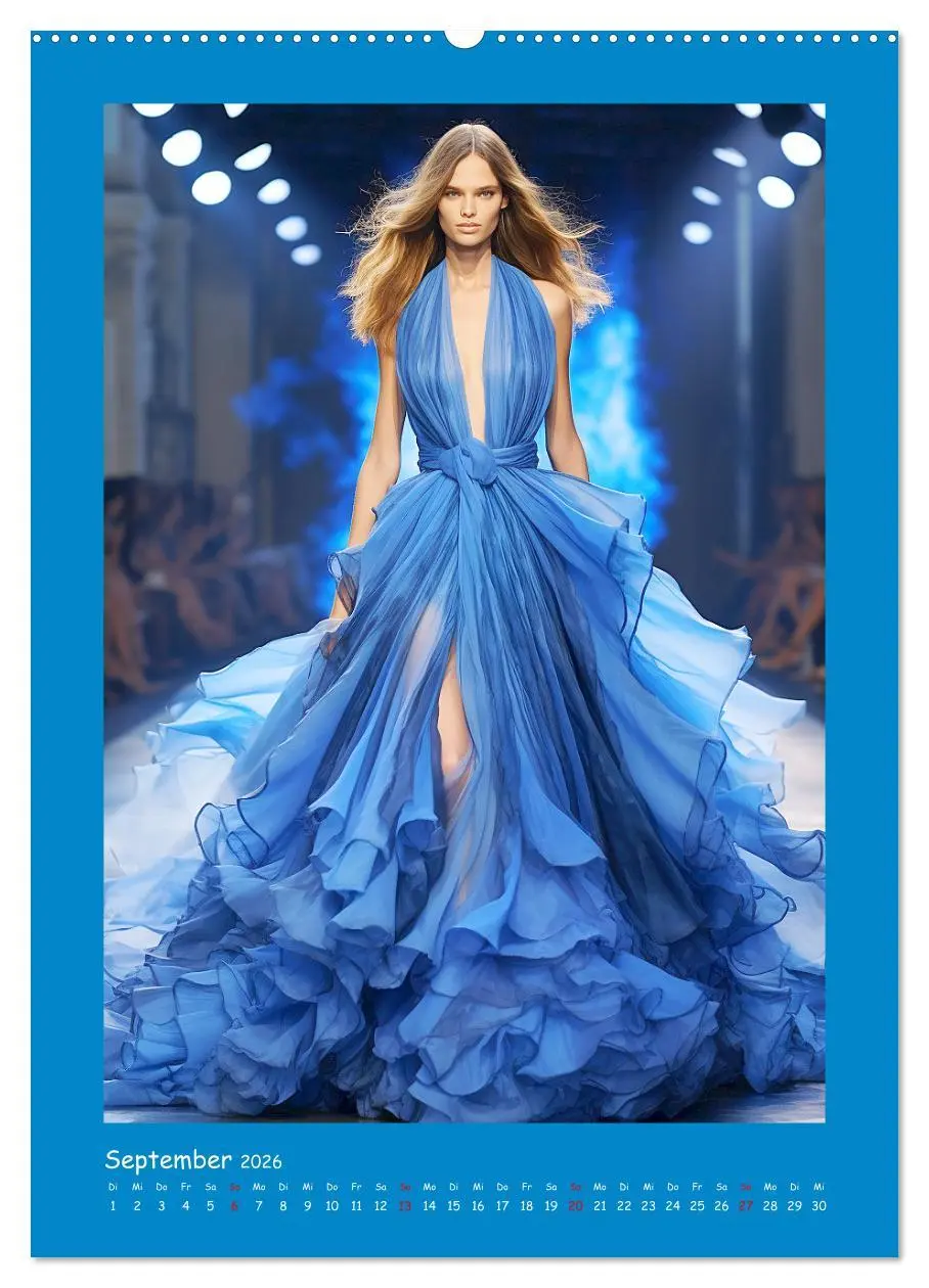 Bild: 9783516307788 | Fashion Show. Zeitlose Haute Coutour (Wandkalender 2026 DIN A2...