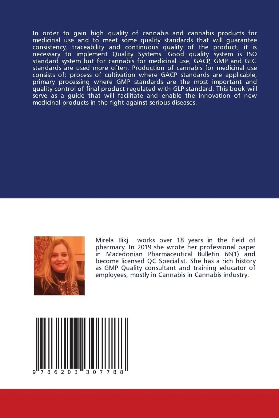 Rückseite: 9786203307788 | GMP/GACP - new standards for quality assurance of cannabis | Ilikj