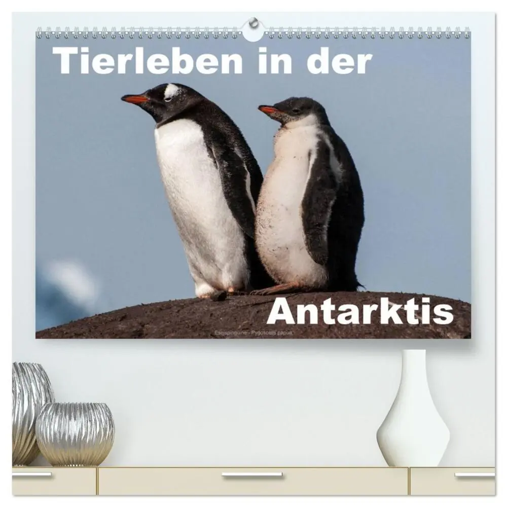 Cover: 9783516157888 | Tierleben in der Antarktis (hochwertiger Premium Wandkalender 2026...