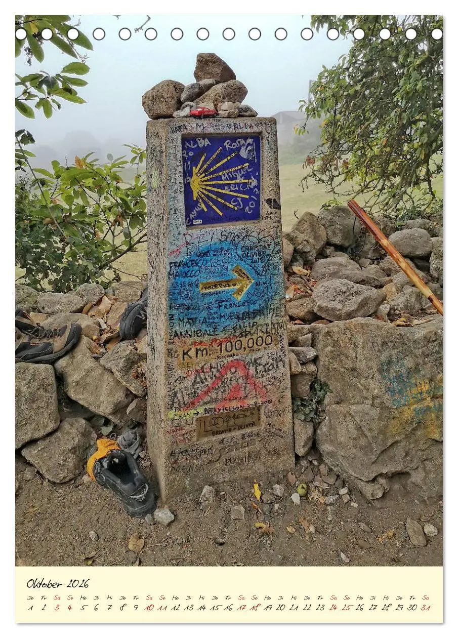 Bild: 9783516397888 | Buen Camino - Auf dem Jakobsweg - Camino Francés (Tischkalender...
