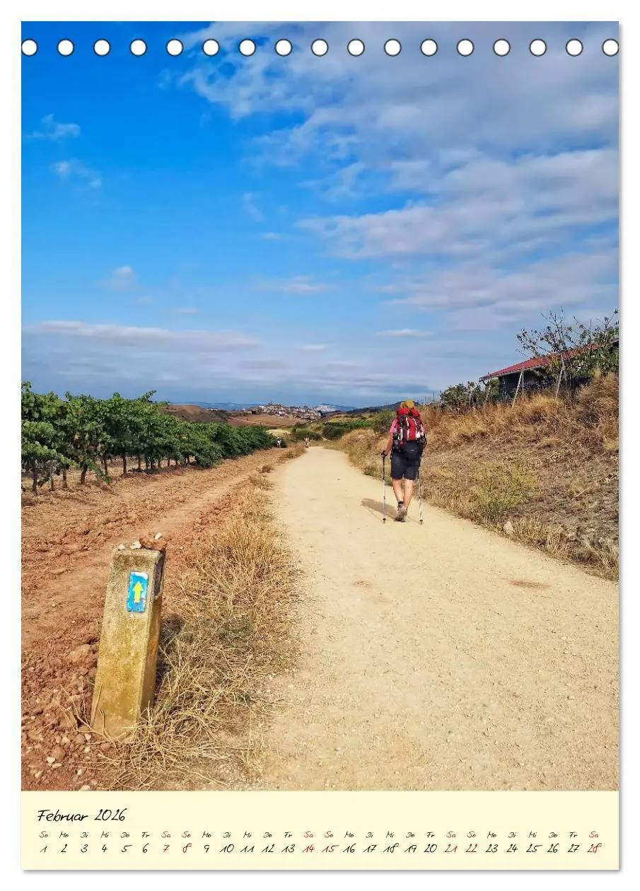 Bild: 9783516397888 | Buen Camino - Auf dem Jakobsweg - Camino Francés (Tischkalender...
