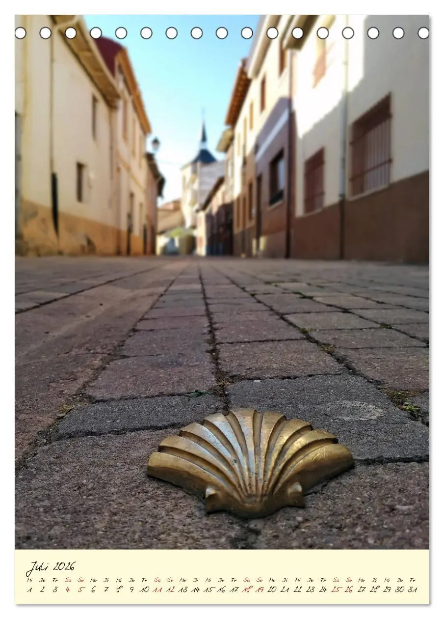 Bild: 9783516397888 | Buen Camino - Auf dem Jakobsweg - Camino Francés (Tischkalender...