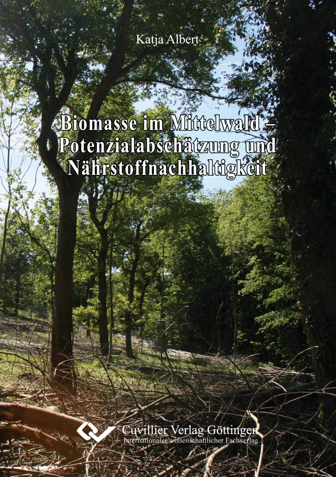 Cover: 9783954047888 | Biomasse im Mittelwald - Potenzialabschätzung und...