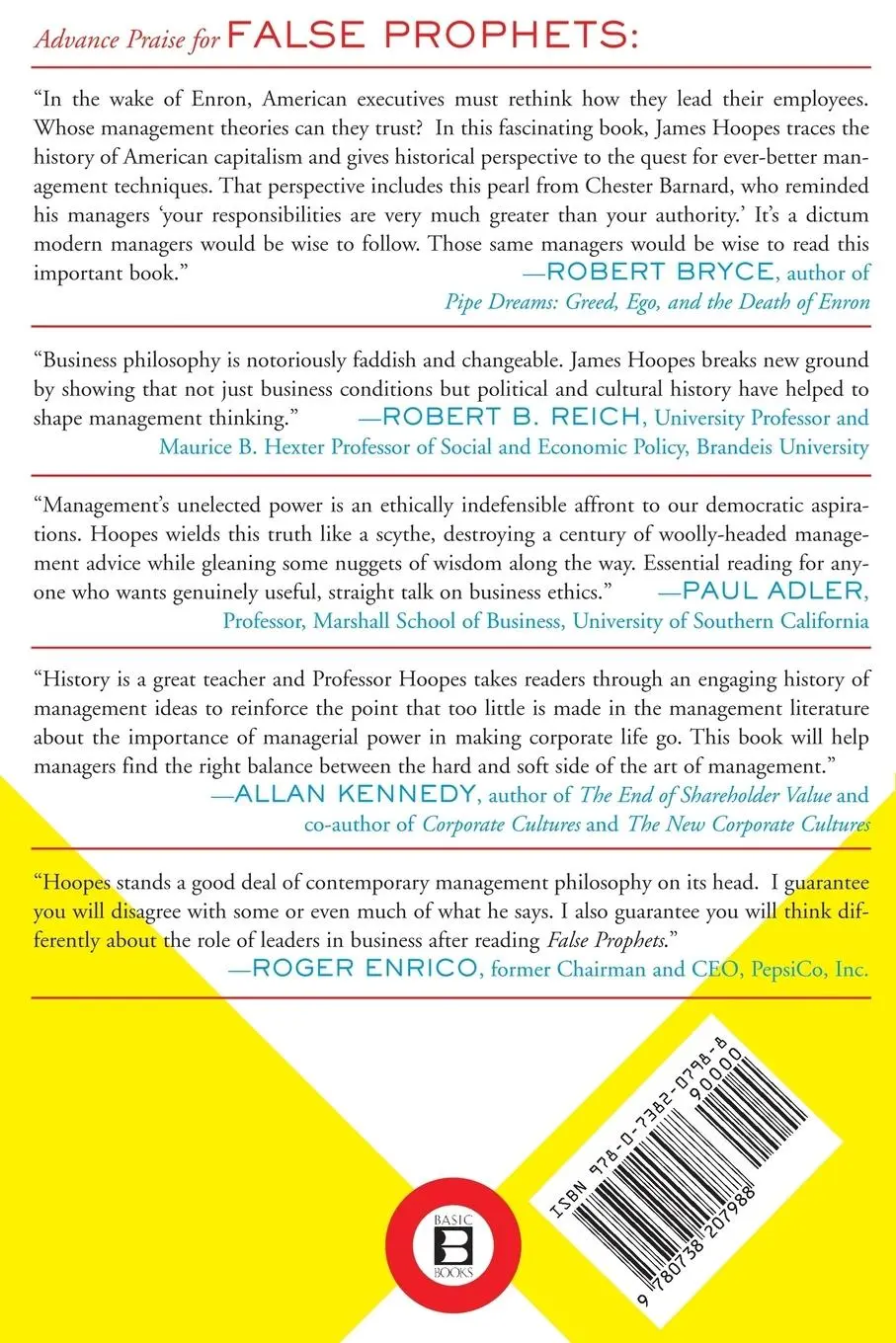 Rückseite: 9780738207988 | False Prophets | James Hoopes | Taschenbuch | Kartoniert / Broschiert