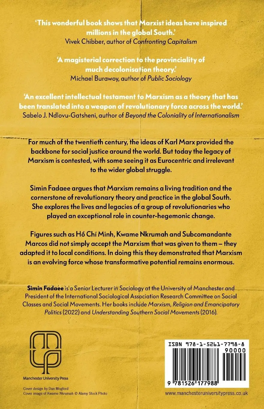 Rückseite: 9781526177988 | Global Marxism | Decolonisation and revolutionary politics | Fadaee