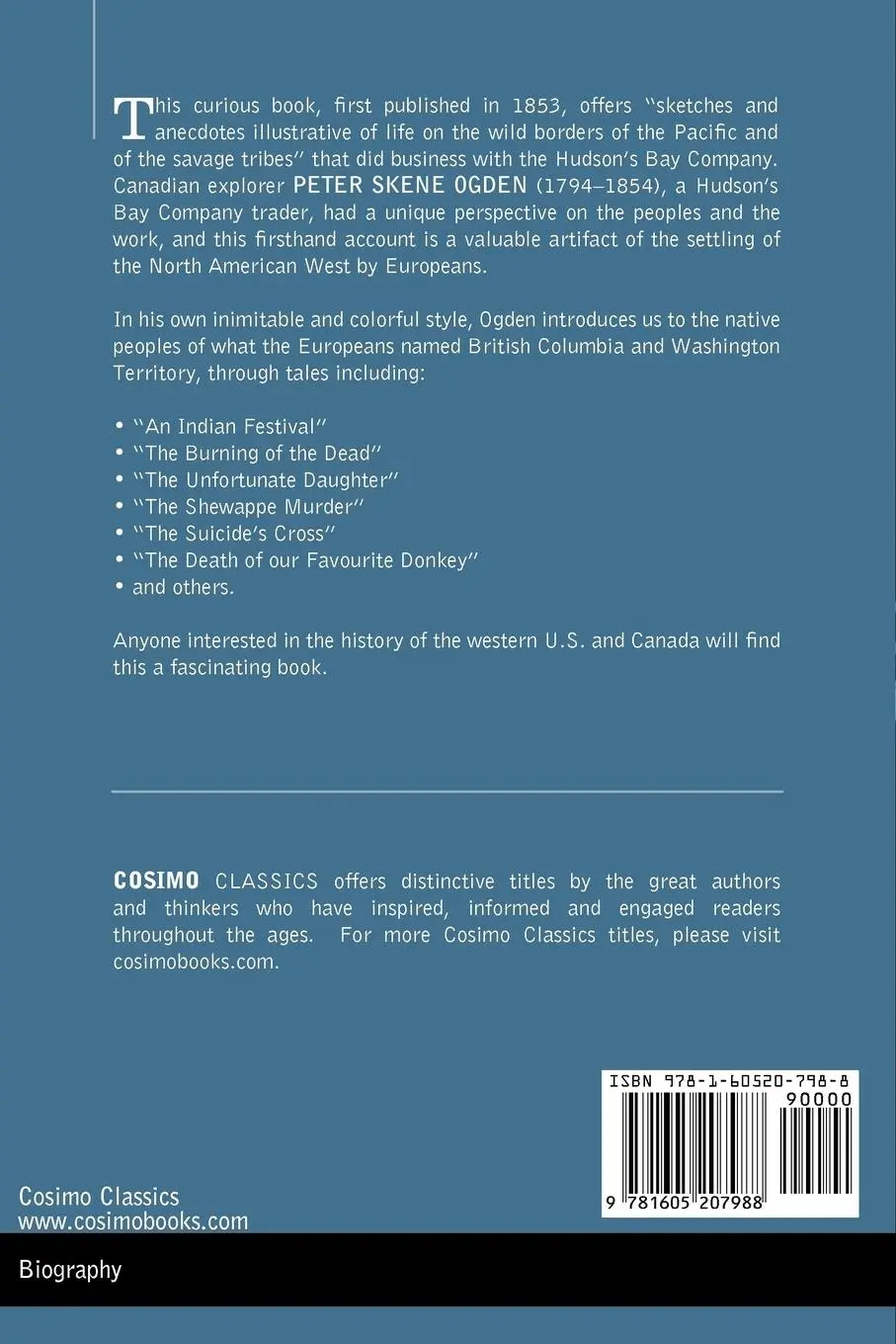 Rückseite: 9781605207988 | Traits of American Indian Life and Character | By a Fur Trader | Ogden