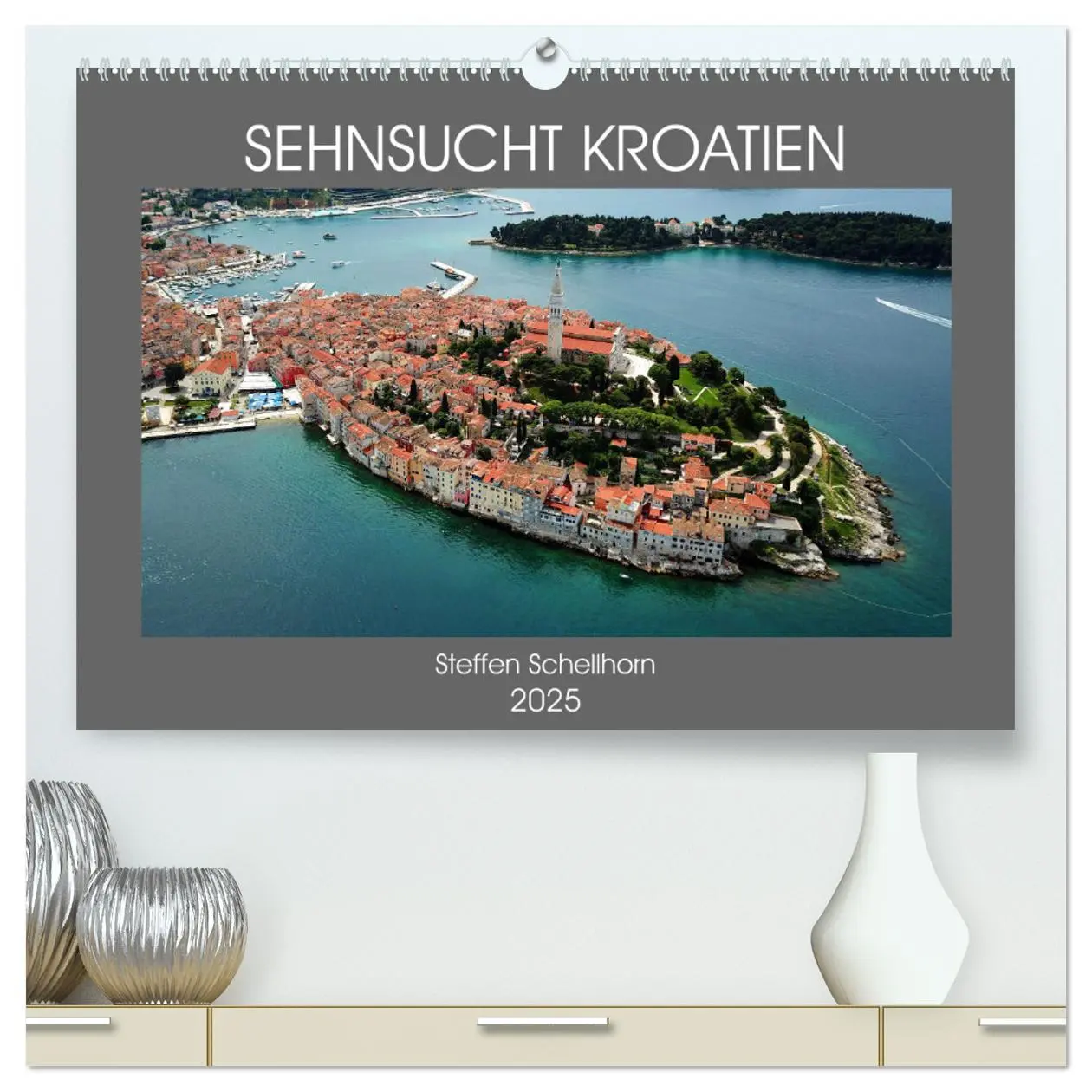 Cover: 9783435037988 | SEHNSUCHT KROATIEN (hochwertiger Premium Wandkalender 2025 DIN A2...