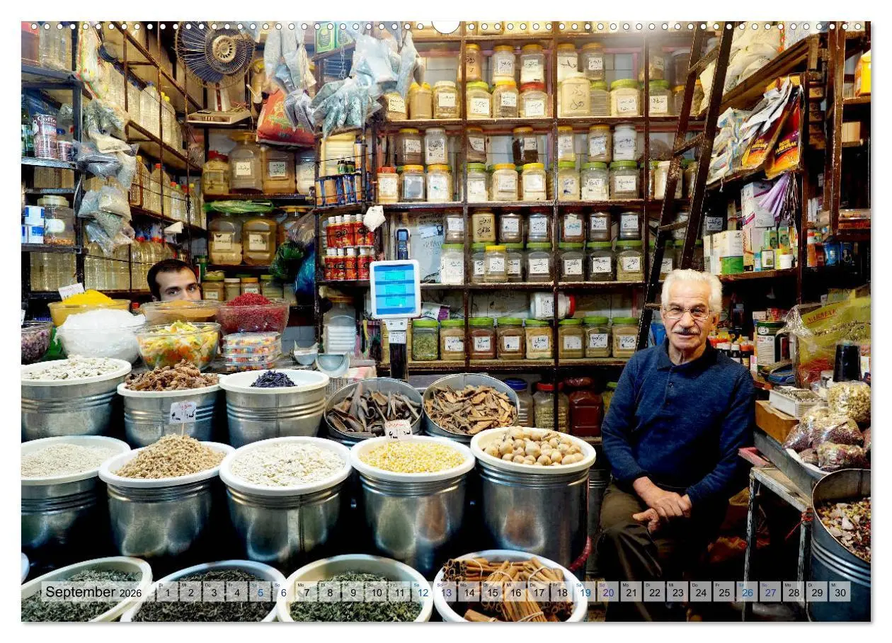 Bild: 9783457817988 | Iran - Entdeckungen (Wandkalender 2026 DIN A2 quer), CALVENDO...