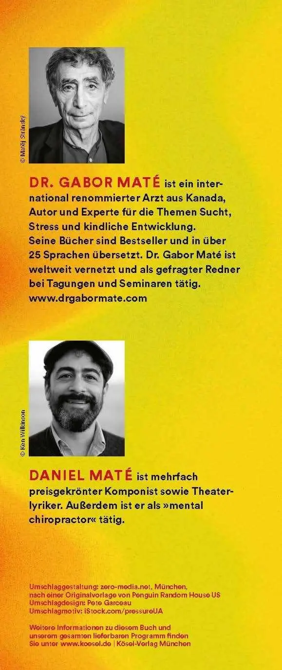 Bild: 9783466347988 | Vom Mythos des Normalen | Gabor Maté (u. a.) | Buch | 624 S. | Deutsch
