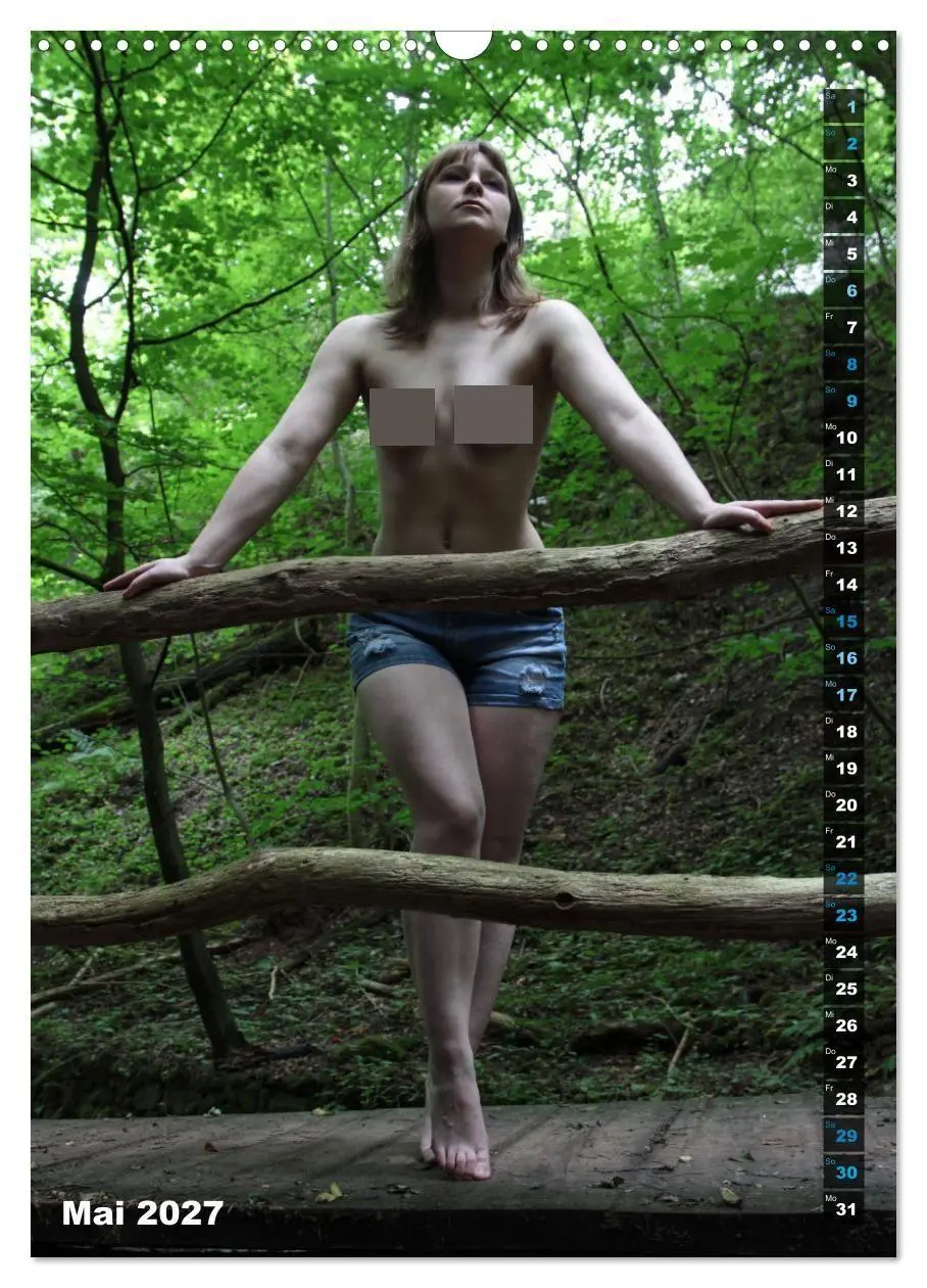 Bild: 9783569237988 | Nackte Freiheit (Wandkalender 2027 DIN A3 hoch), CALVENDO...