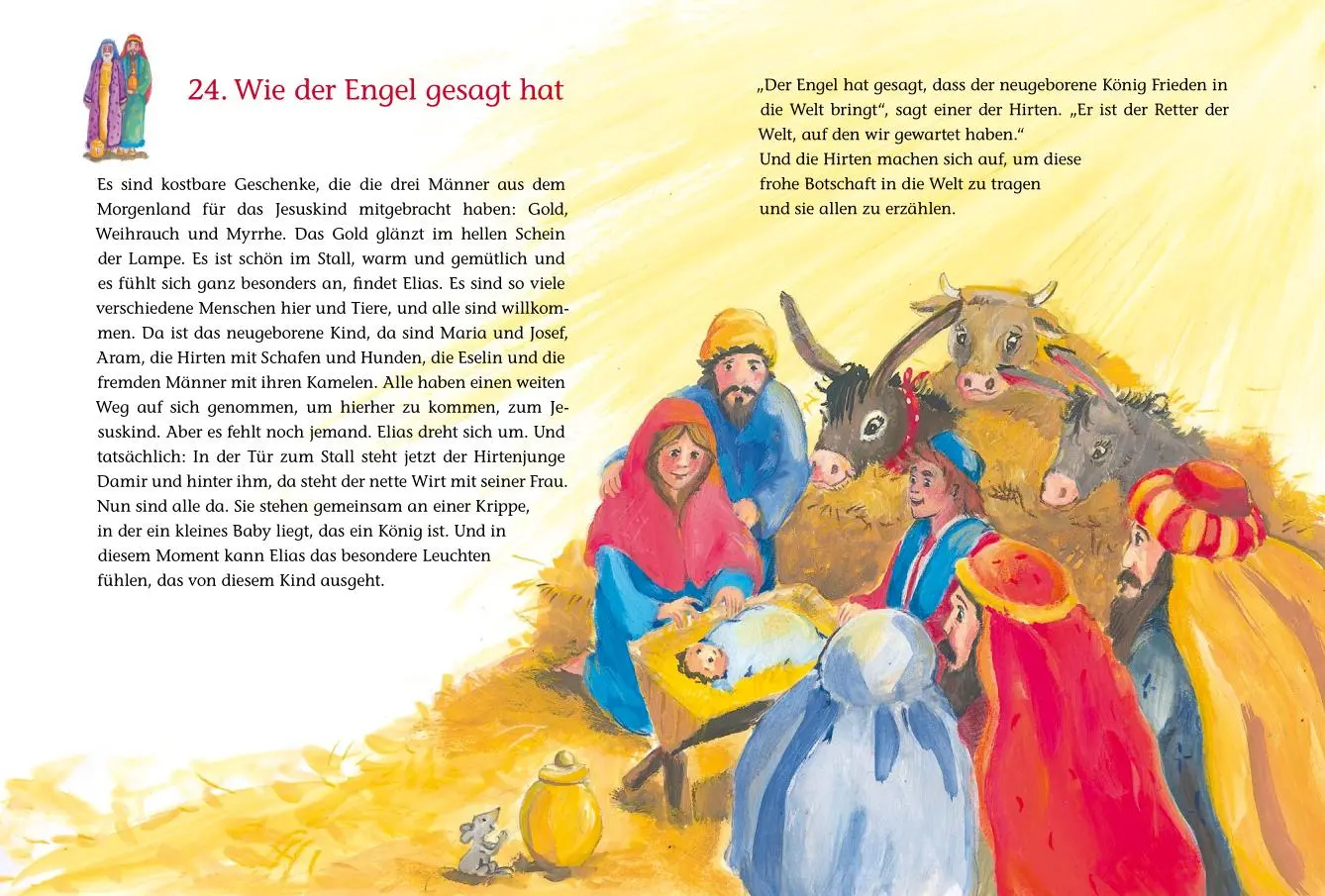 Bild: 9783780627988 | Elias auf dem Weg nach Betlehem | Mit 24 Geschichten durch den Advent
