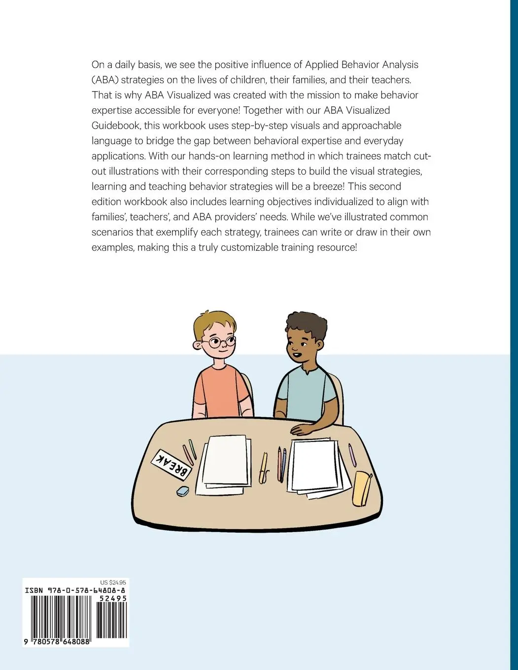 Rückseite: 9780578648088 | ABA Visualized Workbook 2nd Edition | Morgan Bcba van Diepen (u. a.)