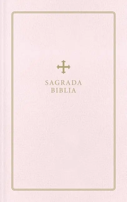 Cover: 9781400238088 | Biblia Católica, Regalos Y Ceremonias, Piel Reciclada, Rosado,...
