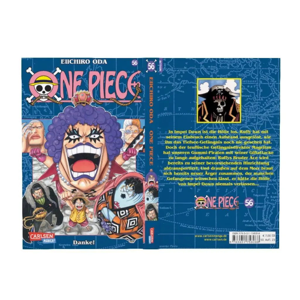 Bild: 9783551758088 | One Piece 56. Danke! | Eiichiro Oda | Taschenbuch | One Piece | 208 S.