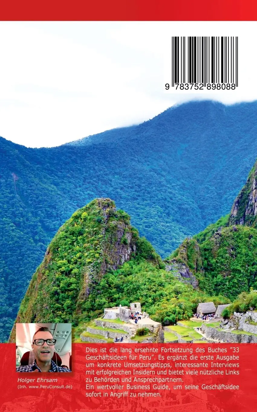 Rückseite: 9783752898088 | Business Guide - Peru | Holger Ehrsam | Taschenbuch | 252 S. | Deutsch