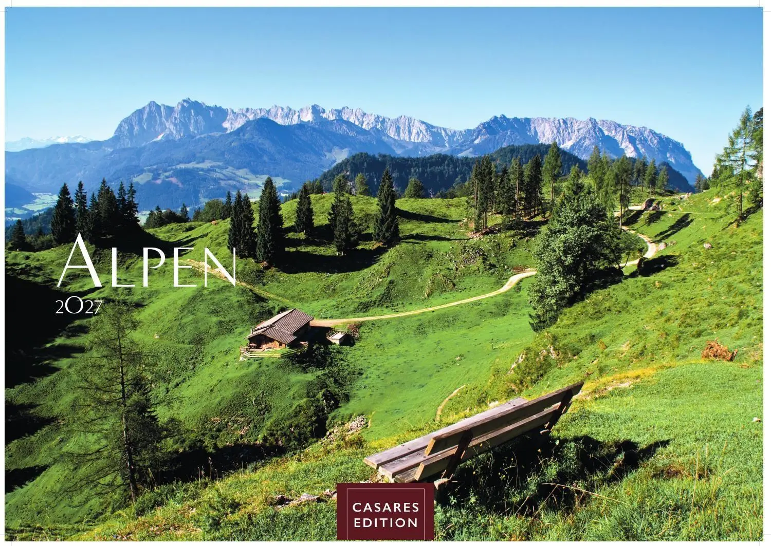 Cover: 9781835248188 | Alpen Kalender 2027 - Wandkalender Fotokalender Alpenkalender...