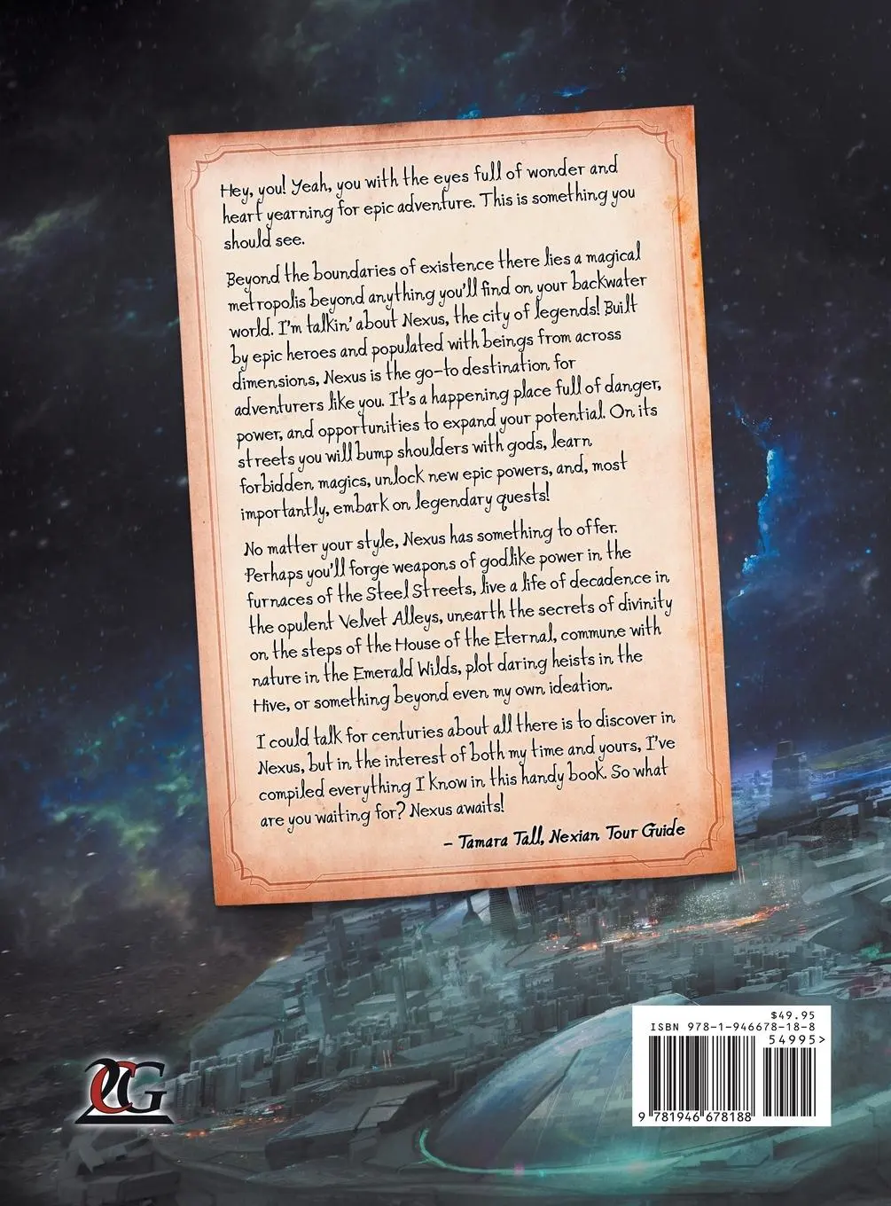 Rückseite: 9781946678188 | Epic Legacy Campaign Codex | Ryan Servis | Buch | Gebunden | Englisch