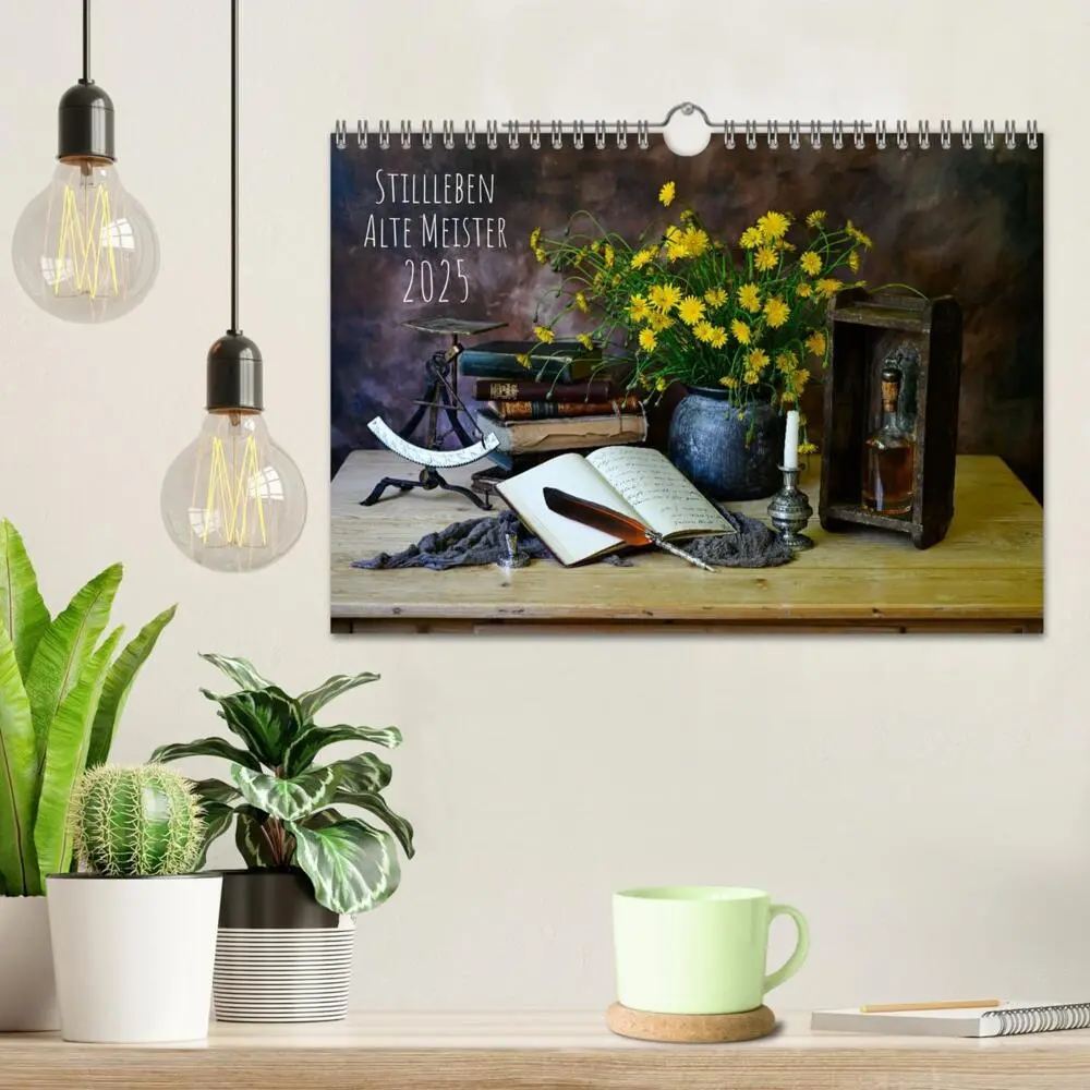 Bild: 9783457178188 | Stillleben Alte Meister (Wandkalender 2025 DIN A4 quer), CALVENDO...