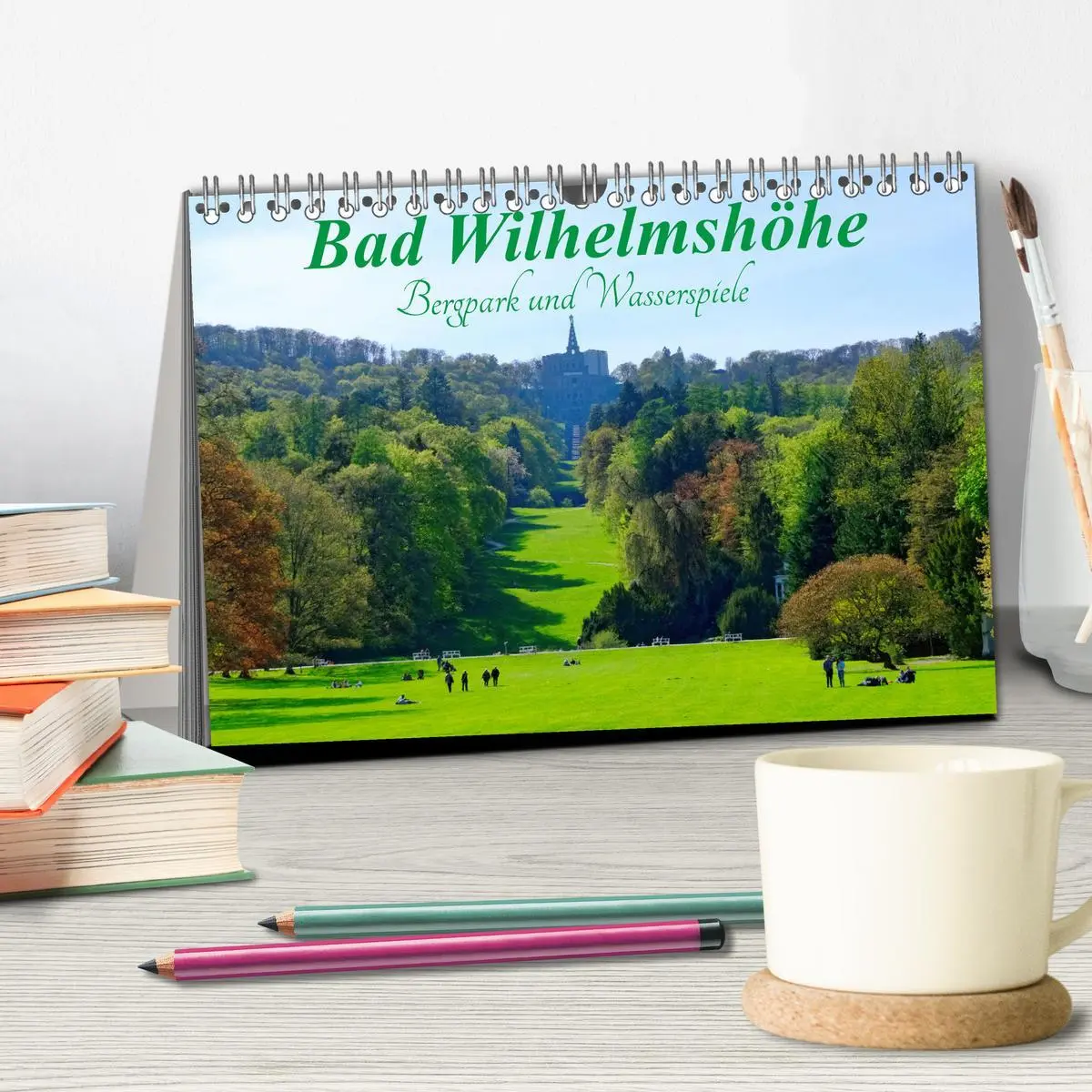 Bild: 9783457488188 | Bad Wilhelmshöhe Bergpark und Wasserspiele (Tischkalender 2026 DIN...