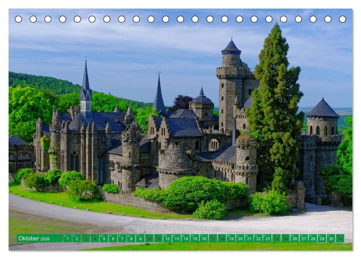 Bild: 9783457488188 | Bad Wilhelmshöhe Bergpark und Wasserspiele (Tischkalender 2026 DIN...