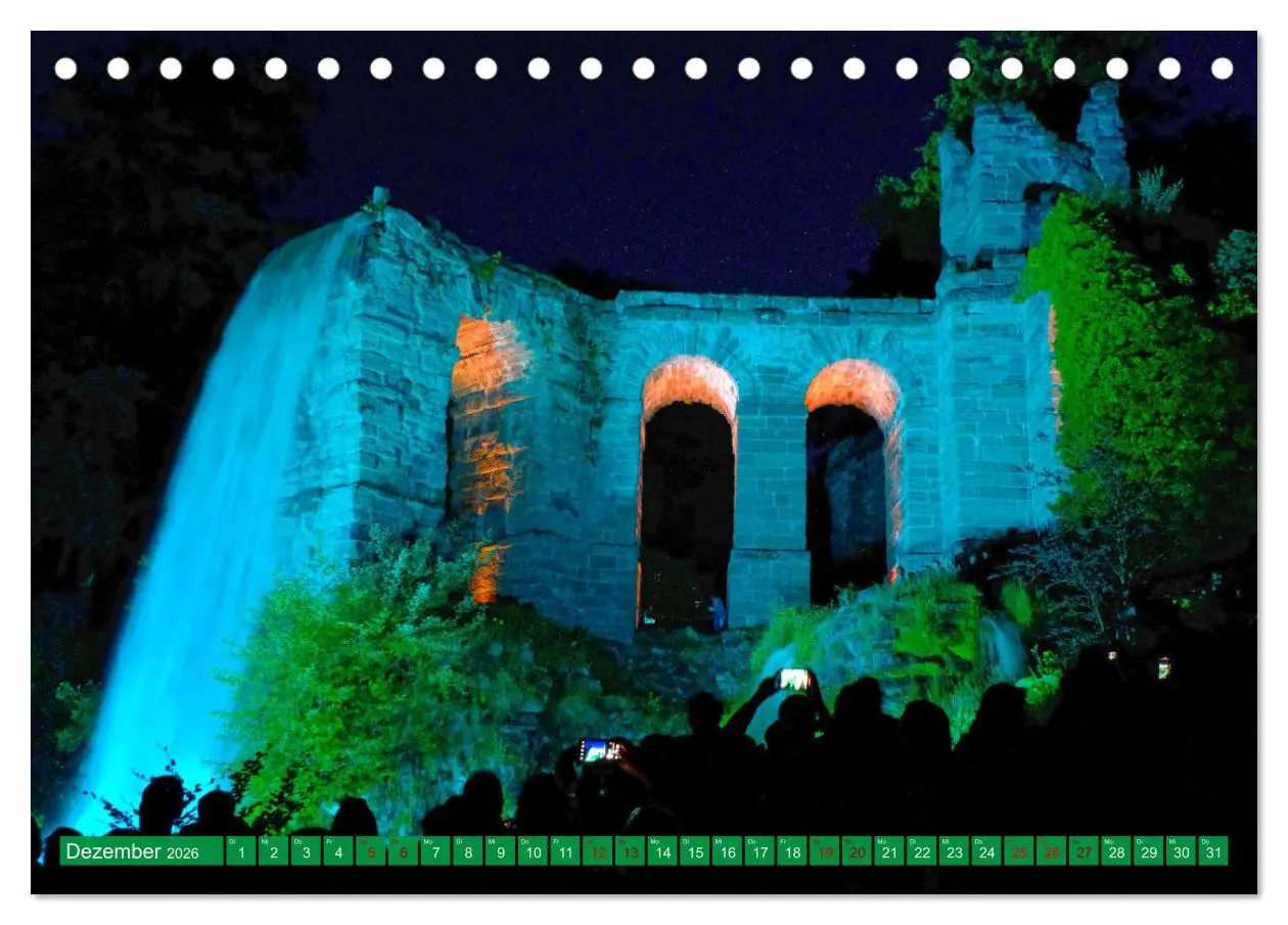 Bild: 9783457488188 | Bad Wilhelmshöhe Bergpark und Wasserspiele (Tischkalender 2026 DIN...