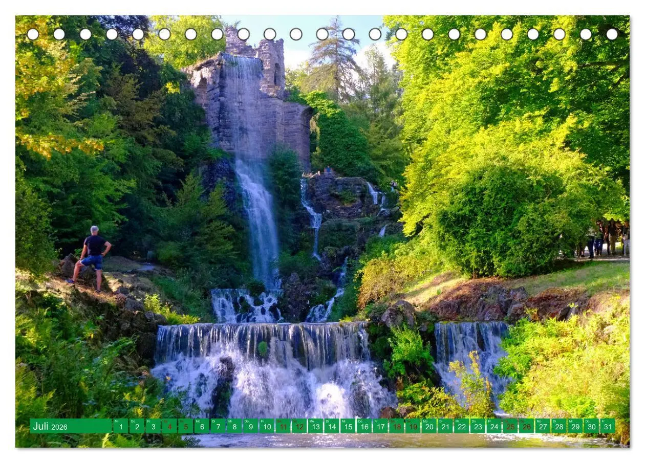 Bild: 9783457488188 | Bad Wilhelmshöhe Bergpark und Wasserspiele (Tischkalender 2026 DIN...