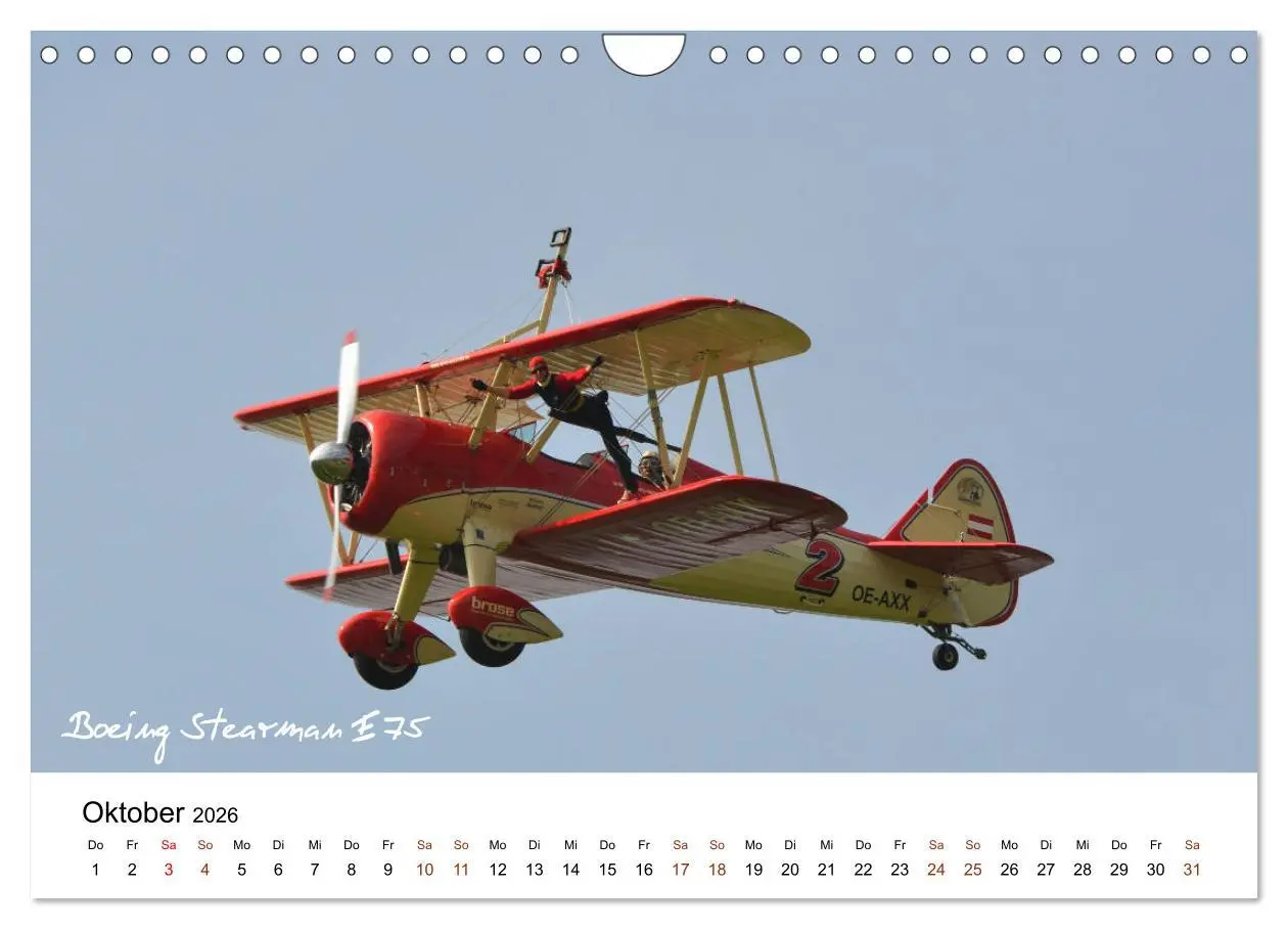 Bild: 9783457868188 | Faszination Kunst- und Segelflug (Wandkalender 2026 DIN A4 quer),...