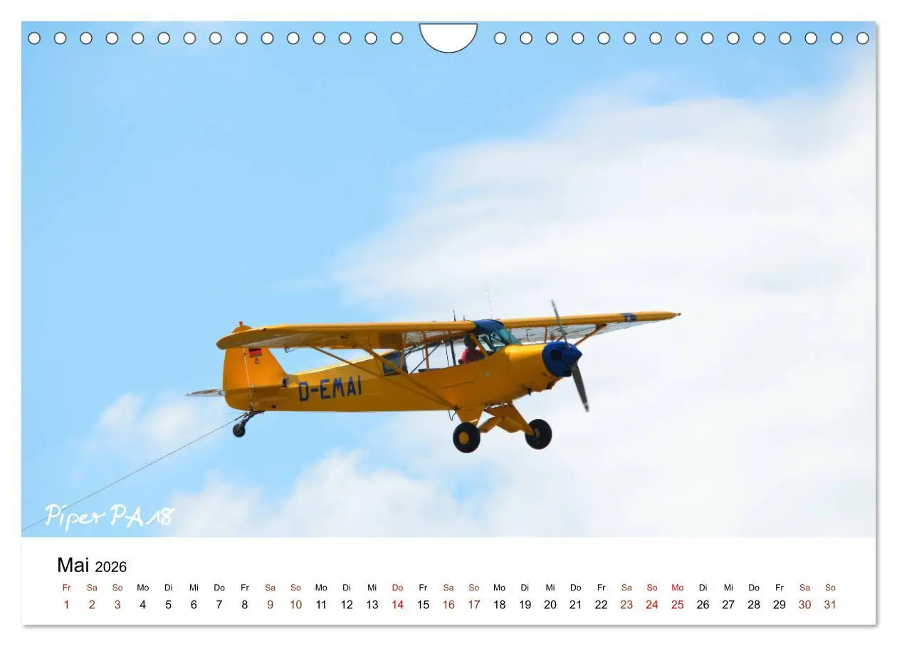 Bild: 9783457868188 | Faszination Kunst- und Segelflug (Wandkalender 2026 DIN A4 quer),...
