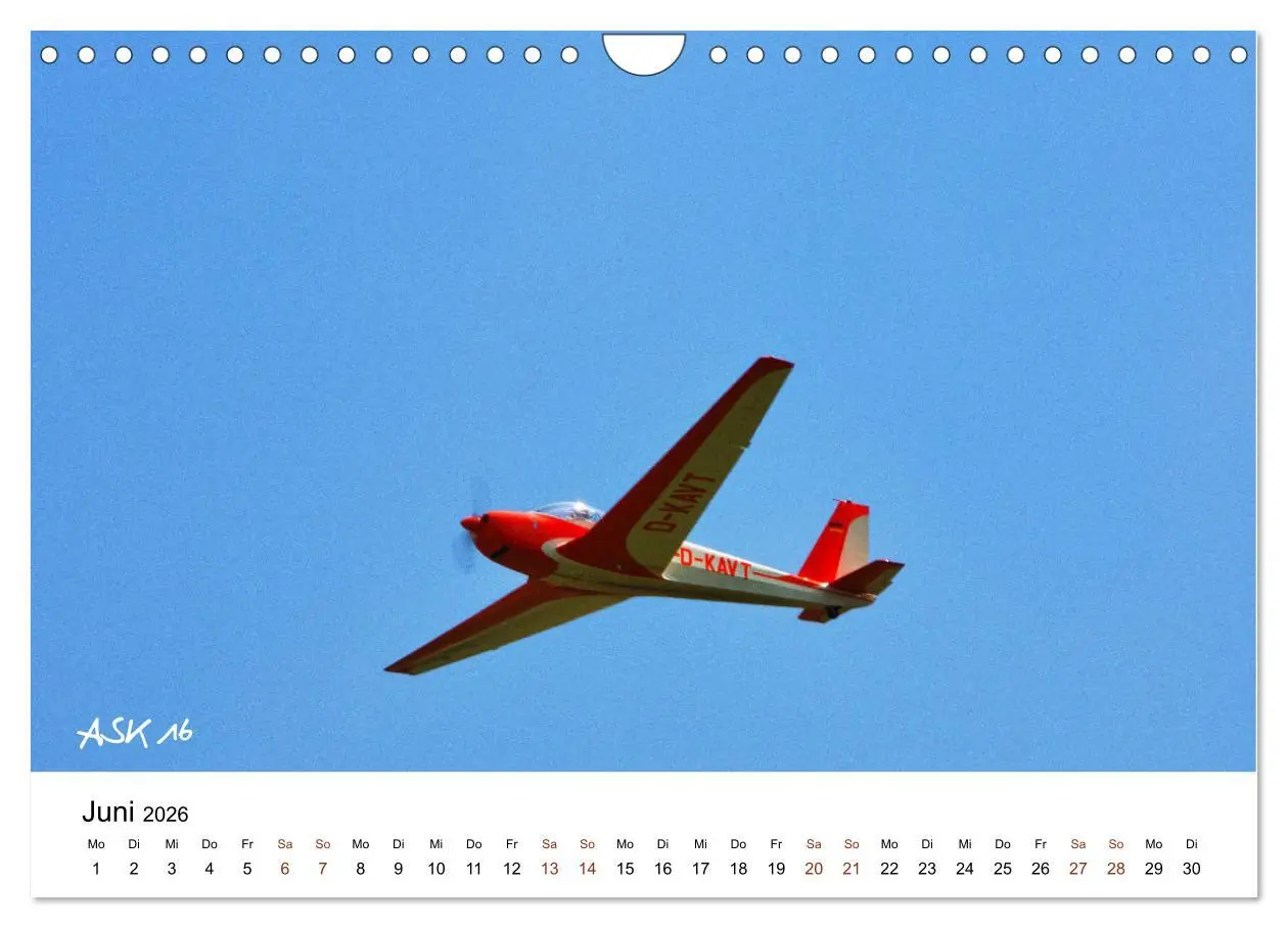 Bild: 9783457868188 | Faszination Kunst- und Segelflug (Wandkalender 2026 DIN A4 quer),...