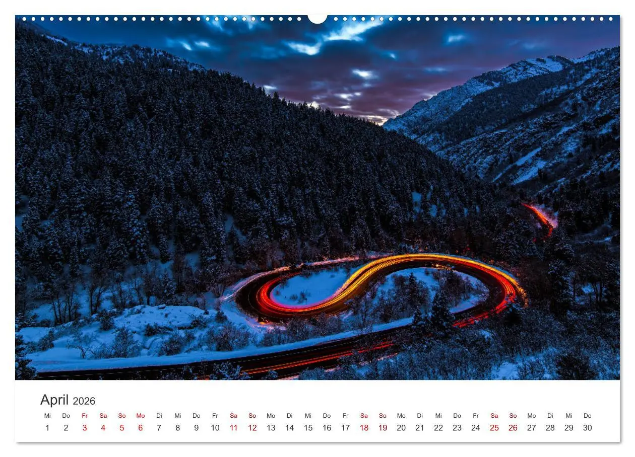 Bild: 9783457938188 | Lightpainting - Malen mit Licht und Zeit (Wandkalender 2026 DIN A2...