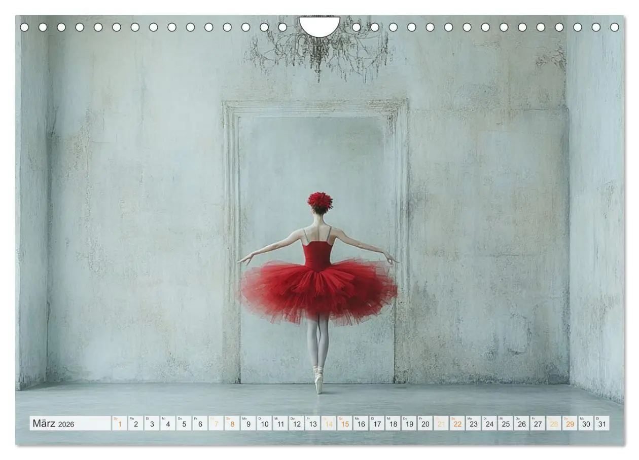 Bild: 9783516028188 | Im Pas de Deux mit der Stille (Wandkalender 2026 DIN A4 quer),...