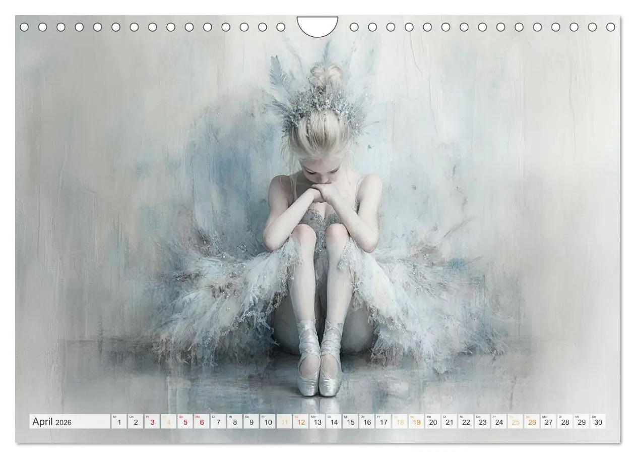 Bild: 9783516028188 | Im Pas de Deux mit der Stille (Wandkalender 2026 DIN A4 quer),...