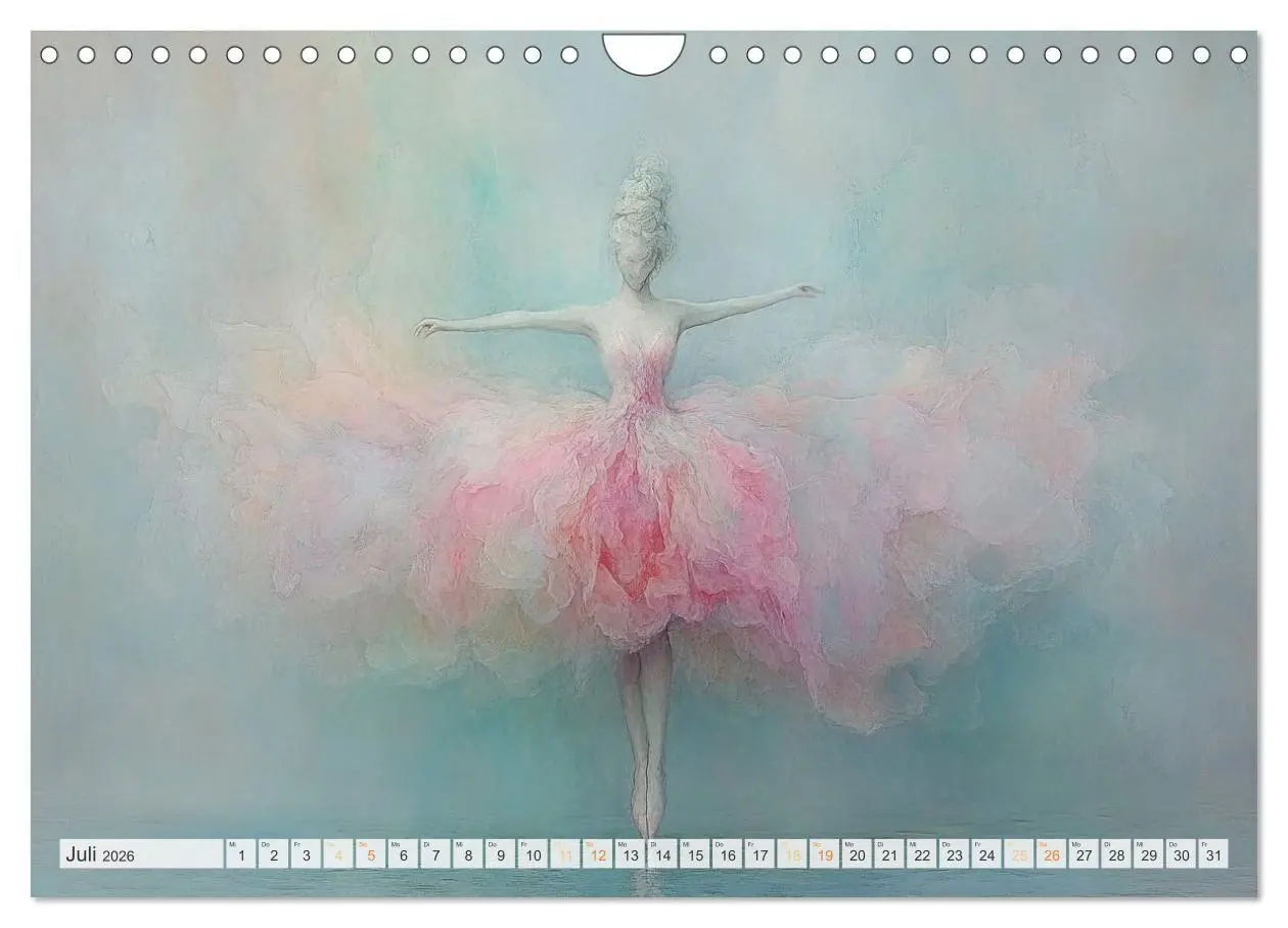 Bild: 9783516028188 | Im Pas de Deux mit der Stille (Wandkalender 2026 DIN A4 quer),...