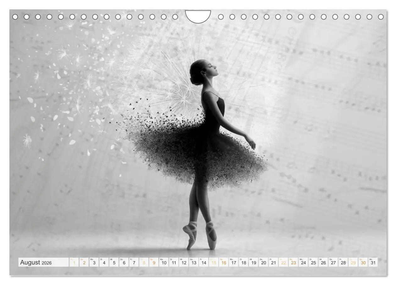 Bild: 9783516028188 | Im Pas de Deux mit der Stille (Wandkalender 2026 DIN A4 quer),...