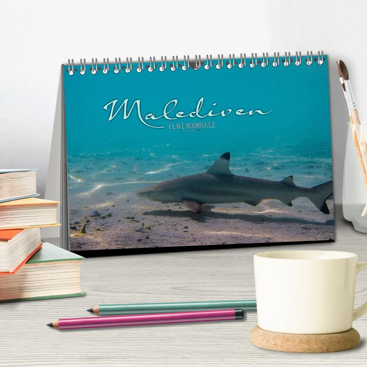 Bild: 9783516198188 | Unterwasserwelt der Malediven I (Tischkalender 2026 DIN A5 quer),...