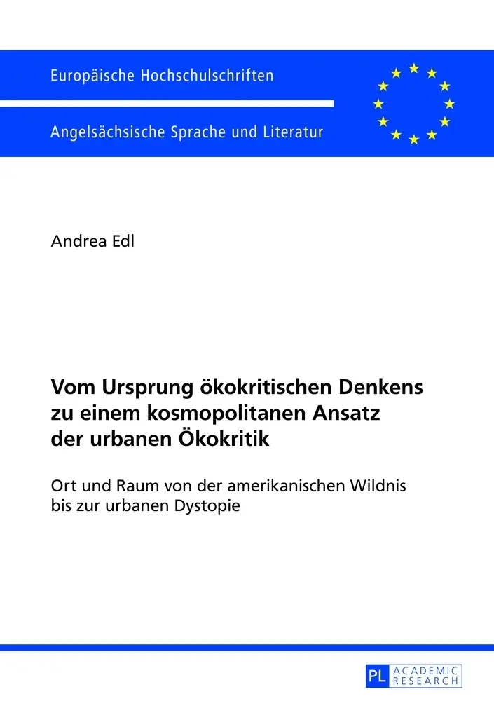 Cover: 9783631628188 | Vom Ursprung ökokritischen Denkens zu einem kosmopolitanen Ansatz...
